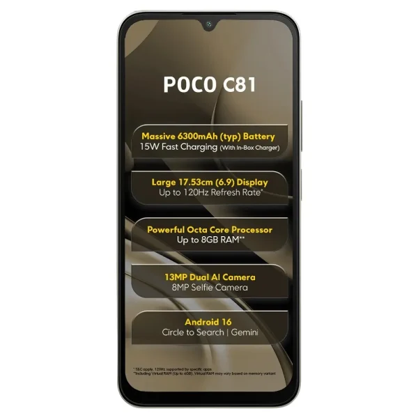 Xiaomi Poco C81 Pro