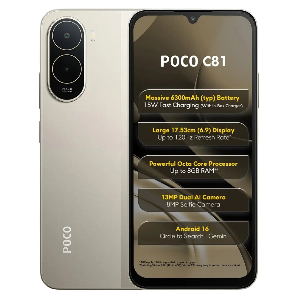 Xiaomi Poco C81 Price in Bangladesh