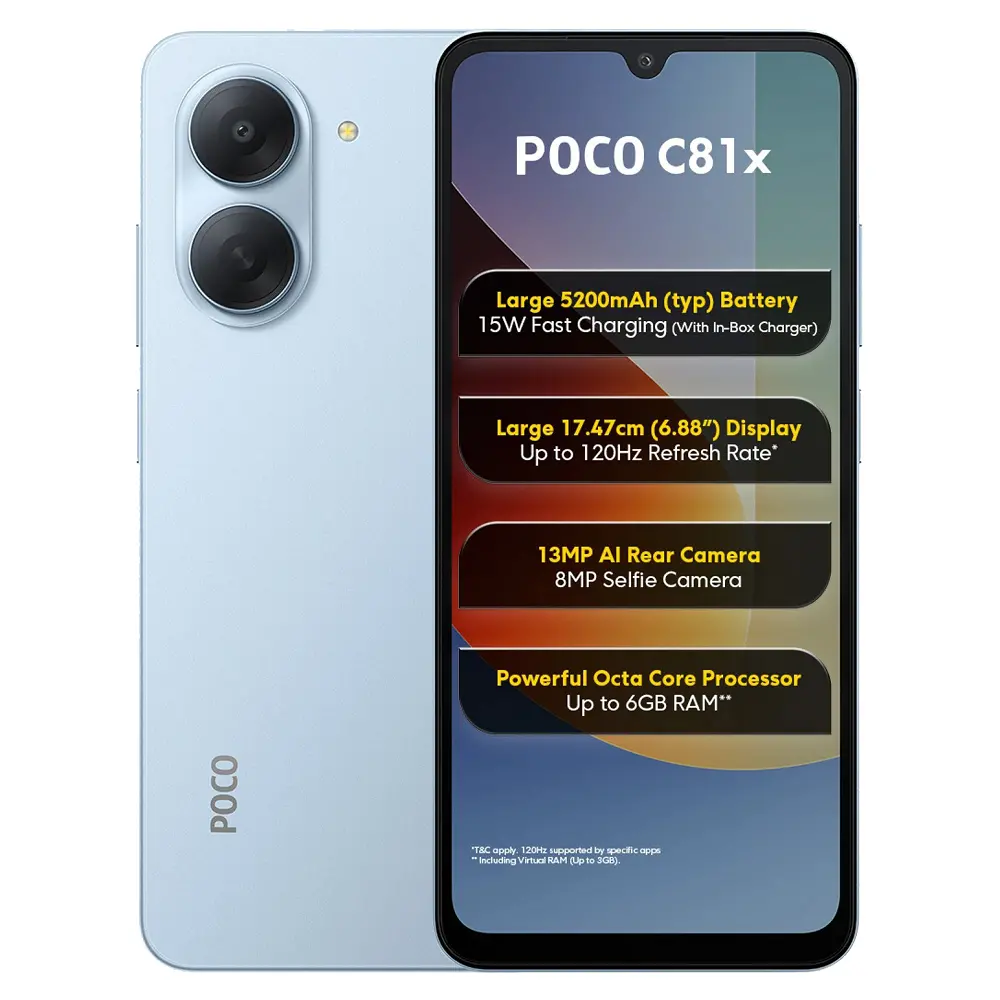 Xiaomi Poco C81x Price in Bangladesh